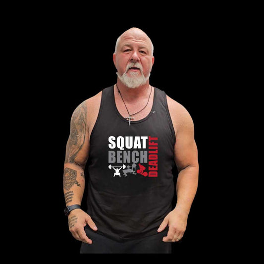 Week #4 Drop Squat Bench Deadlift Tank
